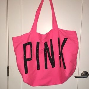 Pink Beach Tote